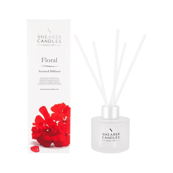 Difuzér Shearer Candle 100 ml, kvetinová vôňa
