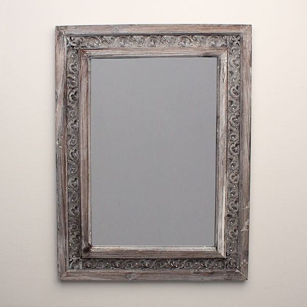 Zrkadlo Grey Days, 49x67 cm