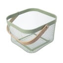 Drôtený kovový košík 24,5x24,5x30 cm Greenish – Orion