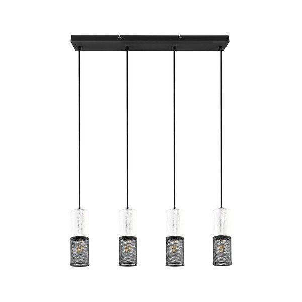 Čiernobiele závesné svietidlo Tosh – Trio-image-4