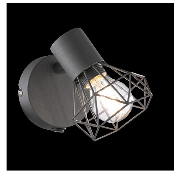 Čierne bodové svietidlo 8x14 cm Ran – Fischer & Honsel-image-2