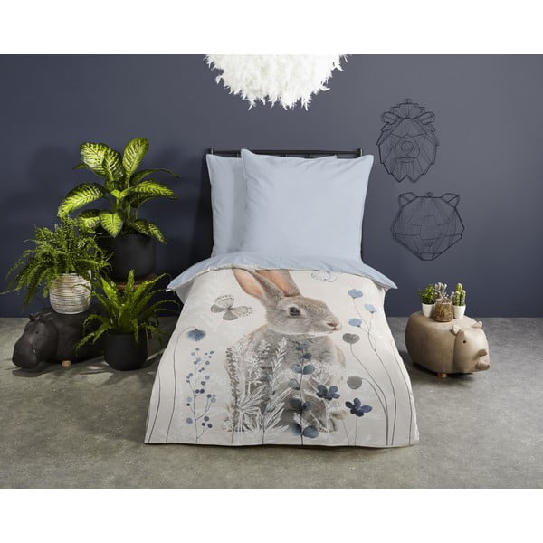 Bavlnené detské obliečky na jednolôžko 140x200 cm – Good Morning-image-1