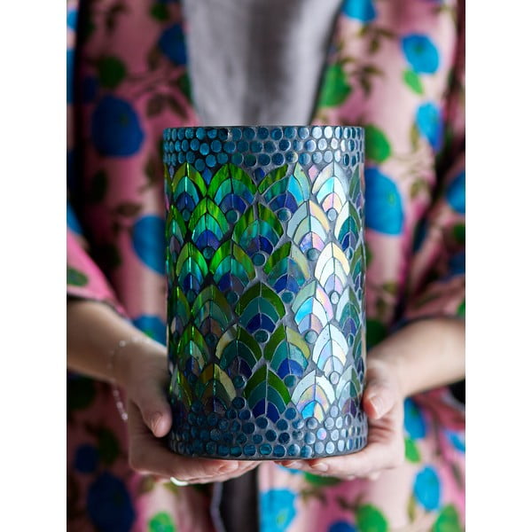 Sklenený svietnik na čajovú sviečku Kali – Bloomingville-image-3