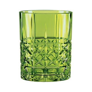 Zelený pohár na whisky z krištáľového skla Nachtmann Highland Reseda, 345 ml