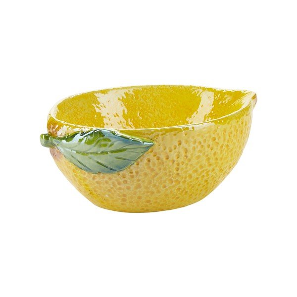 Žltá kameninová miska Bahne & CO Lemon