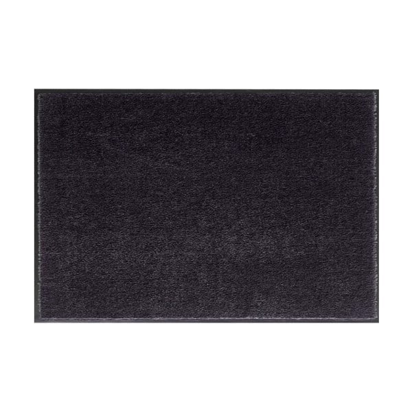 Čierna rohožka Hansa Home Soft and Clean, 58 x 90 cm