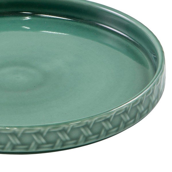 Tyrkysové dezertné porcelánové taniere v súprave 4 ks ø 20 cm Heath Jade – Ladelle-image-3