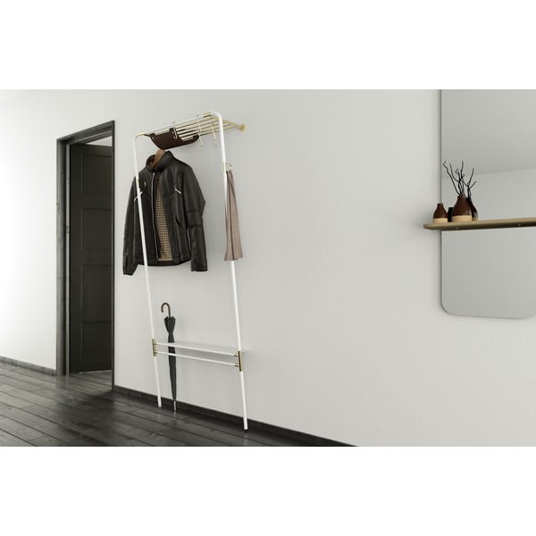 Biela kovová predsieňová zostava Lean On Me – UMAGE-image-1