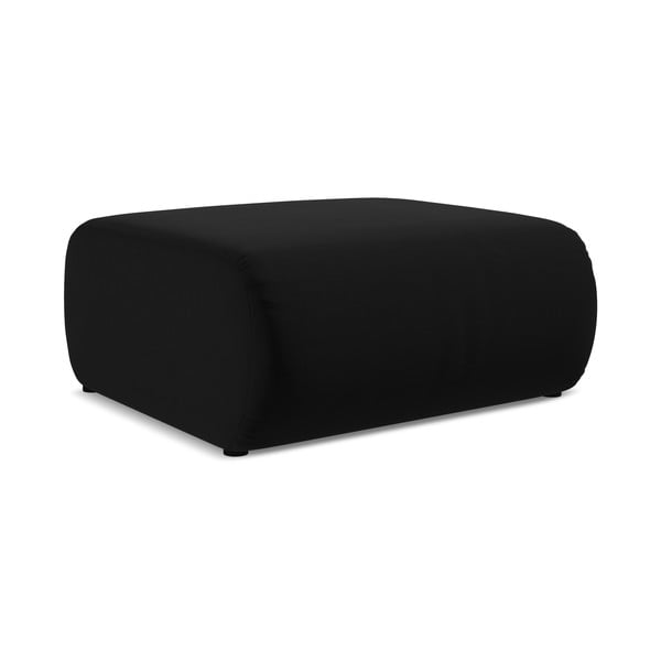 Čierna zamatová podnožka Ekahi – Makamii-image-2