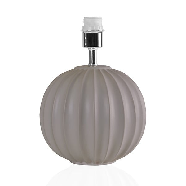 Sivá stolová lampa Globen Lighting Core, ø 23 cm