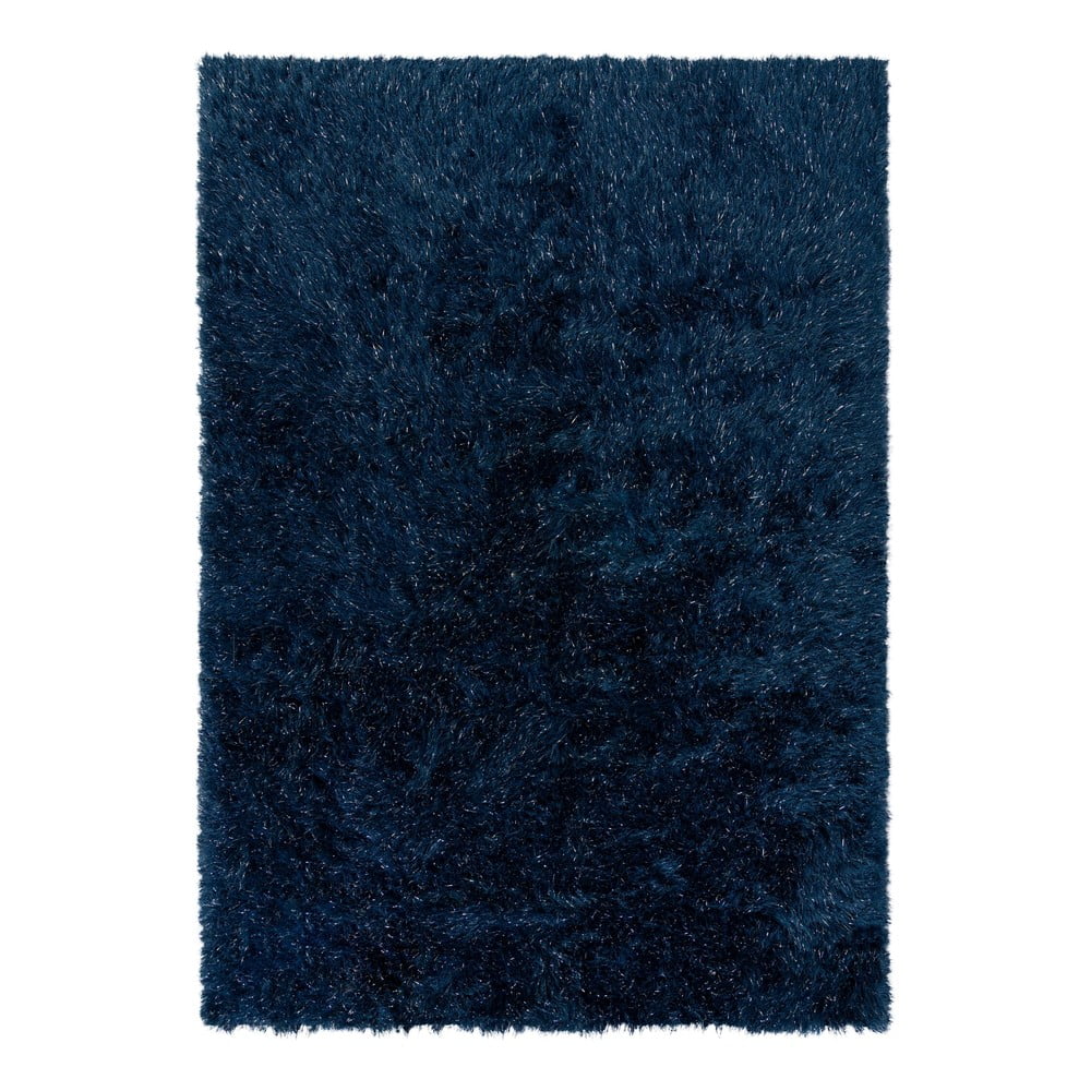 Modrý koberec Flair Rugs Dazzle, 80 x 150 cm