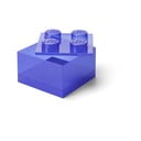 Fialový plastový detský úložný box 25x25x18 cm – LEGO®