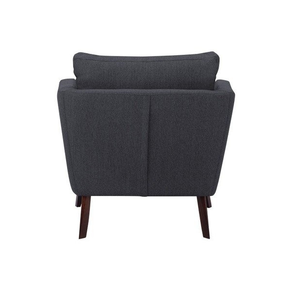 Tmavosivé kreslo Mazzini Sofas Elena-image-1