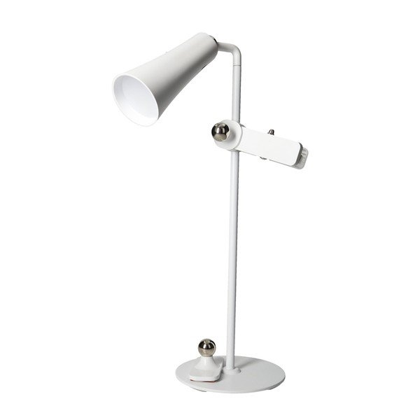 Biela LED stolová lampa (výška  47,5 cm) 4in1 – Brandani