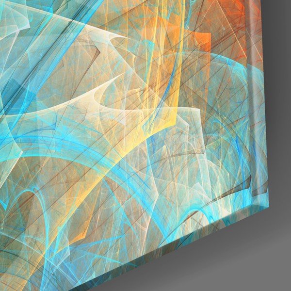 Sklenený obraz Insigne Colored Nets, 110 x 70 cm-image-2