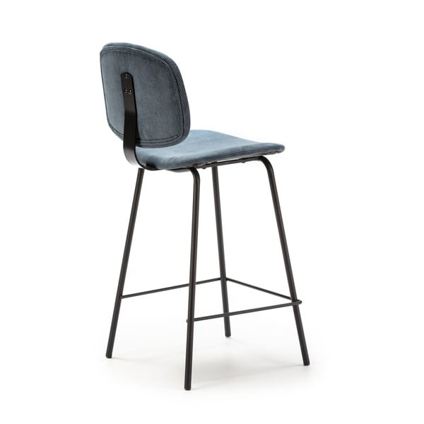 Modré barové stoličky v súprave 2 ks (výška sedadla 66 cm) Arus – Marckeric-image-4