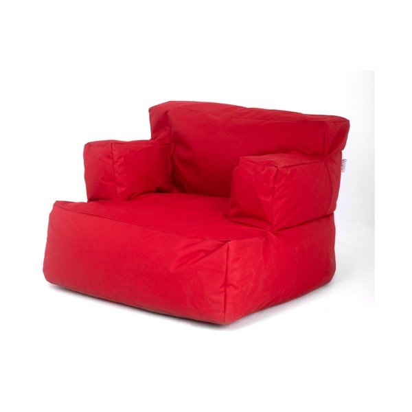 Červený záhradný sedací vak Relax – Floriane Garden