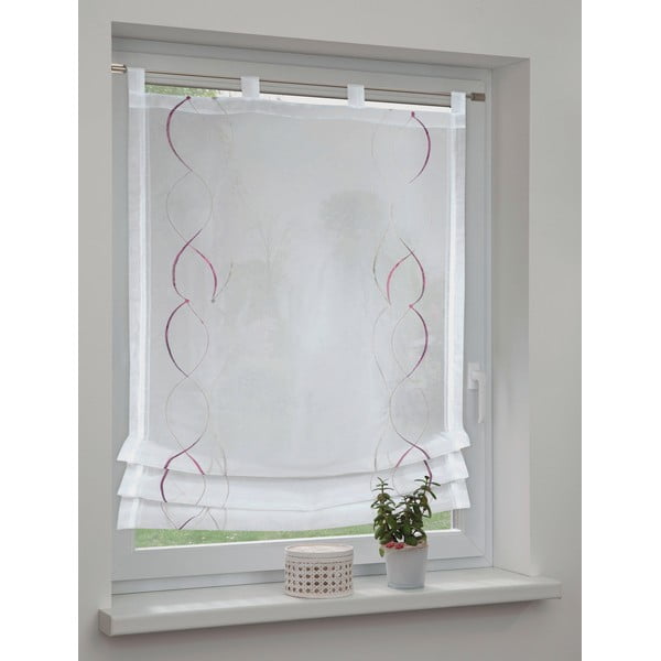 Biela rímska roleta 80x120 cm – Sehlbach-image-1