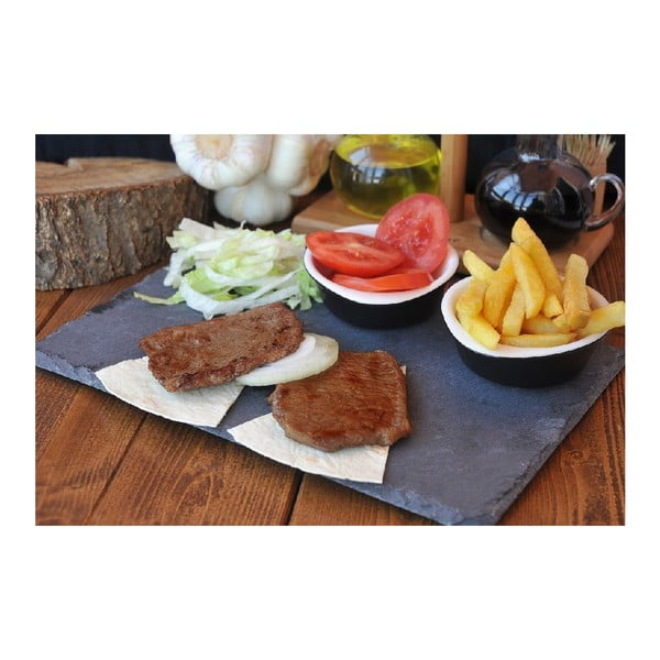 Bridlicový servírovací podnos Bambum Tasev Nevada, 31 × 21 cm-image-1