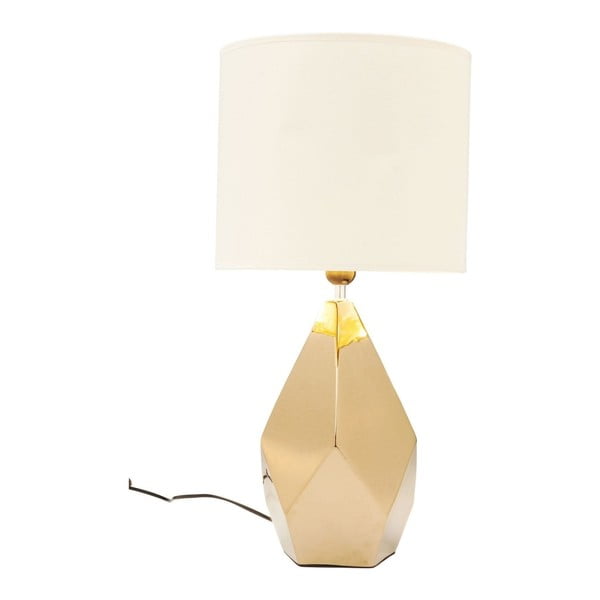 Stolová lampa v zlatej farbe Kare Design Diamond