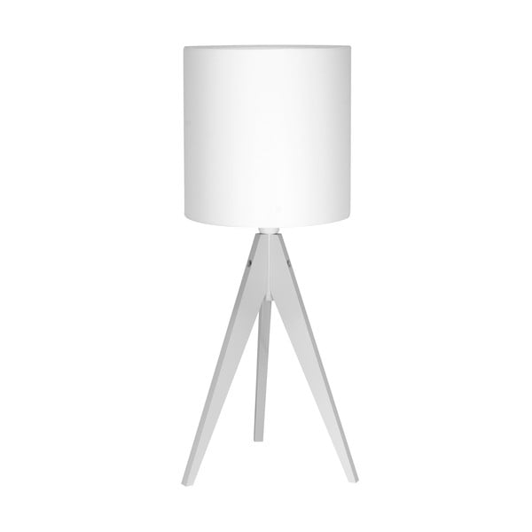Stolná lampa Artist White/White, 40x25 cm