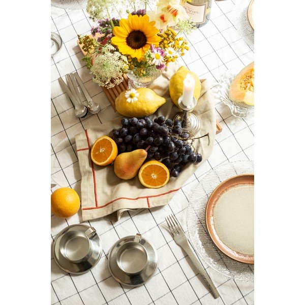 Antikoro príbor 16 ks v striebornej farbe Mano – Hübsch-image-1