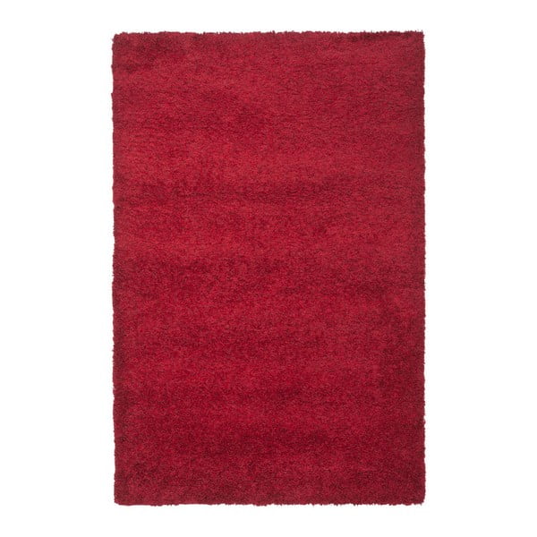 Koberec Crosby Shag Red, 121 × 182 cm