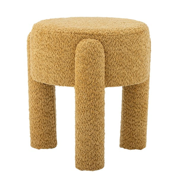 Okrovožltá čalúnená stolička Bruno – Bloomingville