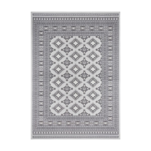 Sivý koberec Nouristan Sao Buchara, 80 x 150 cm