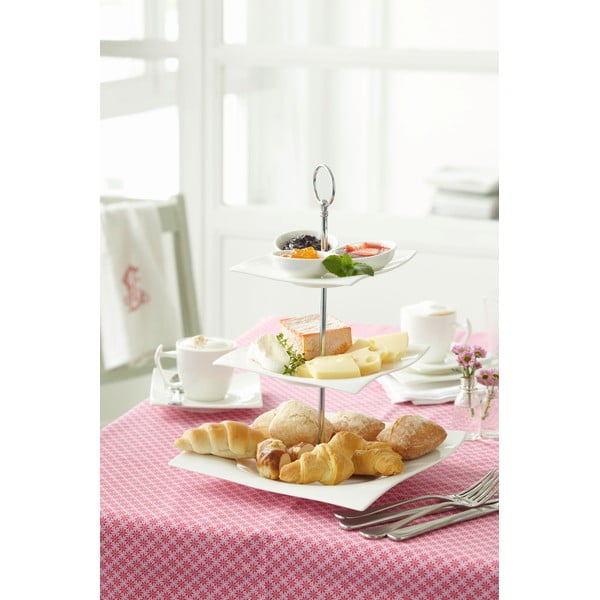 3-poschodový porcelánový etažér Maxwell & Williams Motion-image-1