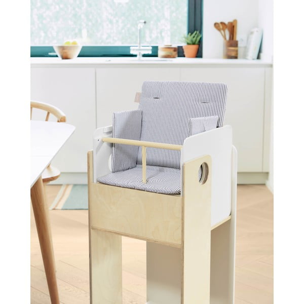 Modrá vložka do jedálenskej stoličky Nuun – Kave Home-image-1