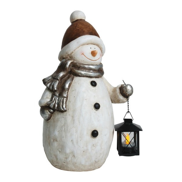 Vianočná soška Naeve Snowman, výška 42 cm