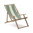 Zelené drevené záhradné ležadlo Vilara – Kave Home