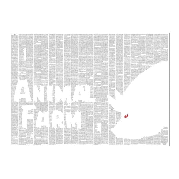 Knižný plagát Zvieracia farma, 70x50 cm
