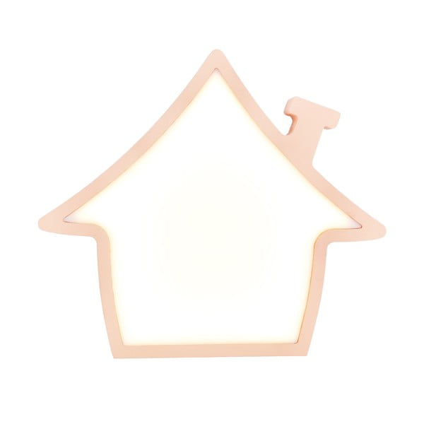 Ružová detská lampička House - Candellux Lighting-image-2