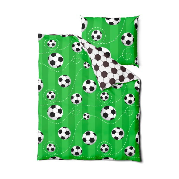 Detské bavlnené obliečky Bonami Selection Soccer, 140 x 200 cm