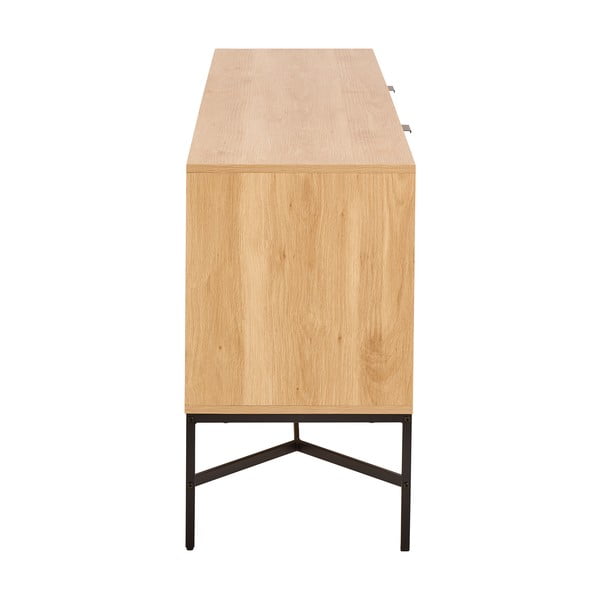 Komoda v dekore duba v prírodnej farbe 180x70x40 cm Jaipur – Actona-image-3