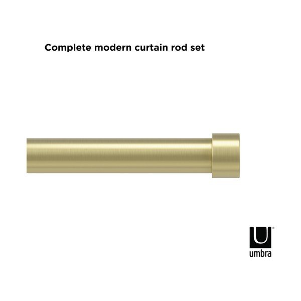 Oceľová roztiahnuteľná garniža 168 - 305 cm Cappa - Umbra-image-4