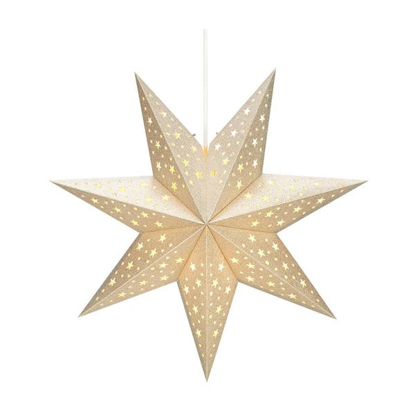 V zlatej farbe vianočná svetelná dekorácia ø 45 cm Solvalla – Markslöjd