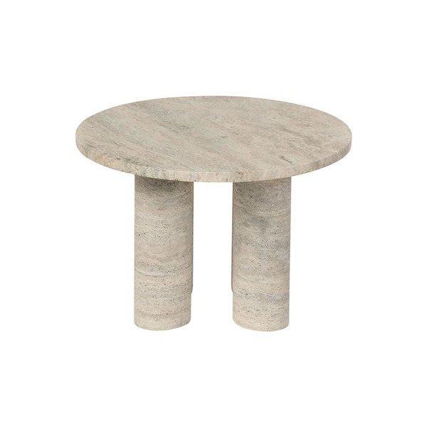 Kamenný okrúhly odkladací stolík ø 52 cm Volos – Blomus-image-2