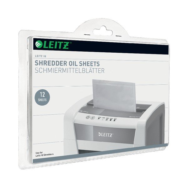 Súprava 12 olejovacích listov do skartovačky Leitz-image-2