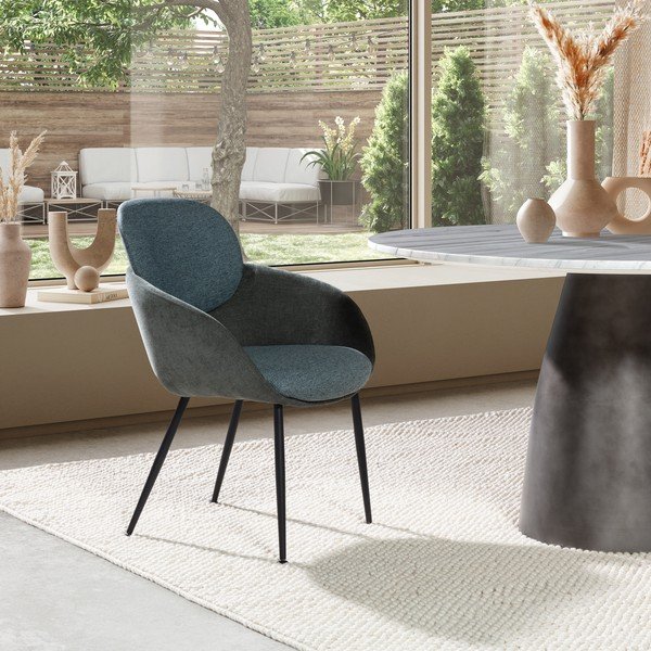 Modré kreslo Nure – MOME-image-1