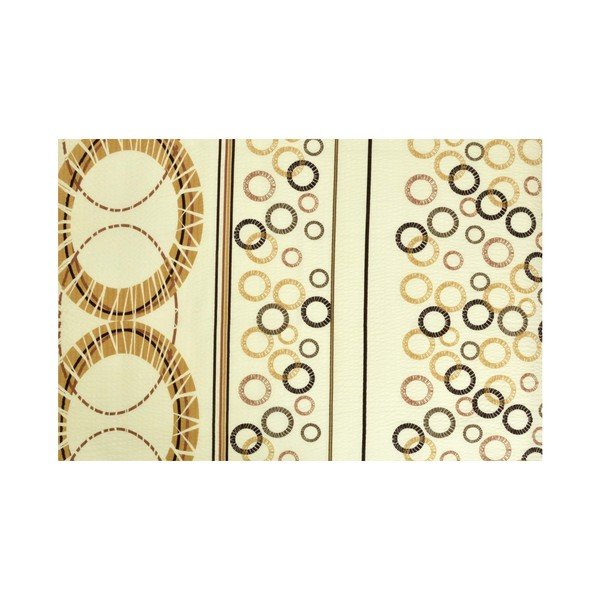 Žlté krepové obliečky na jednolôžko 140x200 cm Circle -image-1