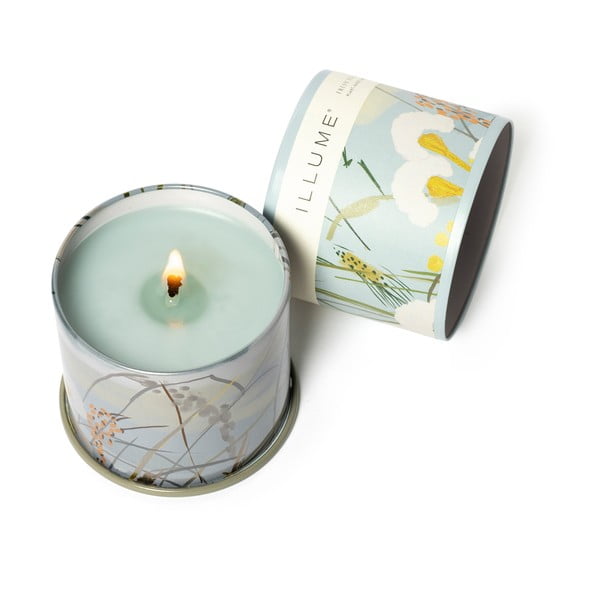 Vonná sviečka doba horenia 50 h Fresh Sea Salt - ILLUME x Bloomingville-image-4