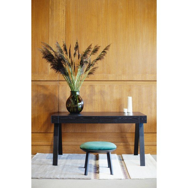 Zeleno-čierna zamatová podnožka EMKO Naïve-image-4