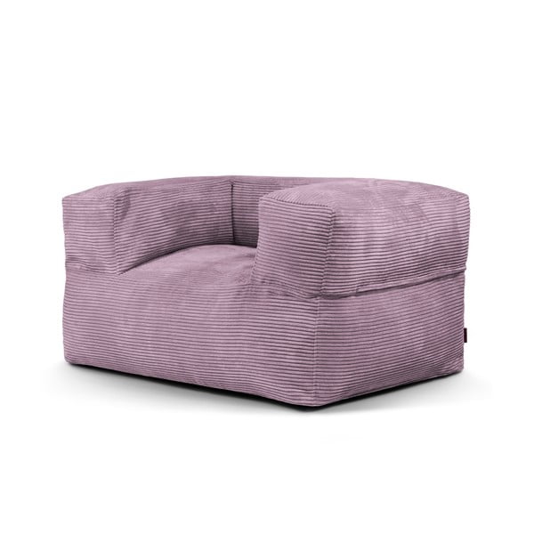 Fialový menčestrový sedací vak MooG – SLOWDOWN