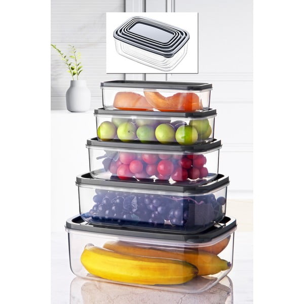 Potravinové škatuľky v súprave 5 ks – Hermia-image-4