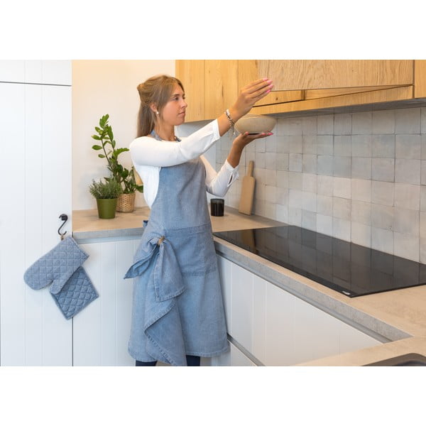 Modrá bavlnená kuchynská chňapka Tiseco Home Studio-image-1