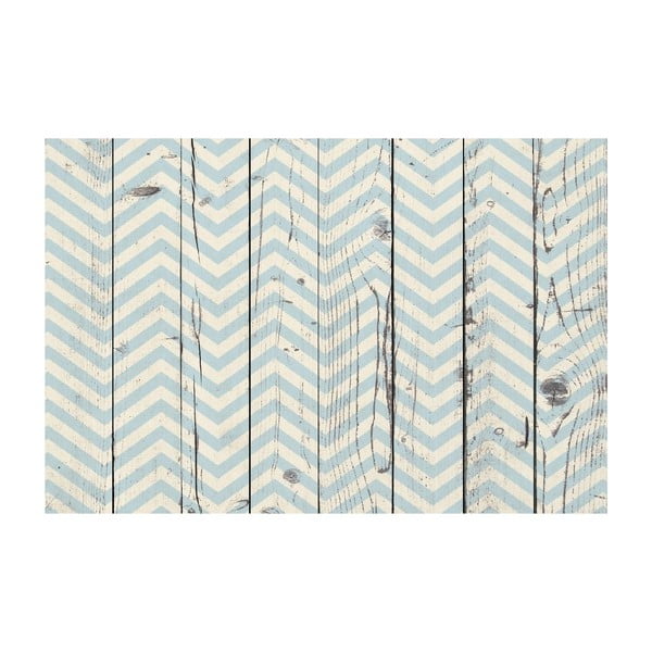 Vinylový koberec Azul Madera, 65x100 cm