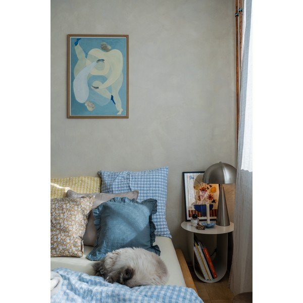 Stolová lampa v striebornej farbe Leitmotiv Sublime, výška 51 cm-image-2